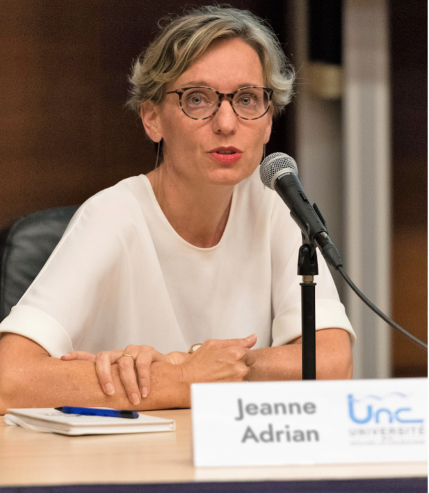Jeanne ADRIAN au ciné débat empreinte