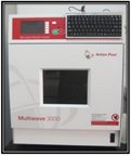 Digesteur micro-onde : microwave T3000 (Anton Paar)