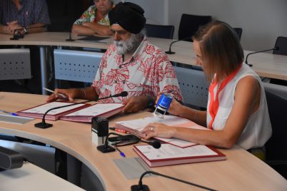 Signature du partenariat USP et UNC