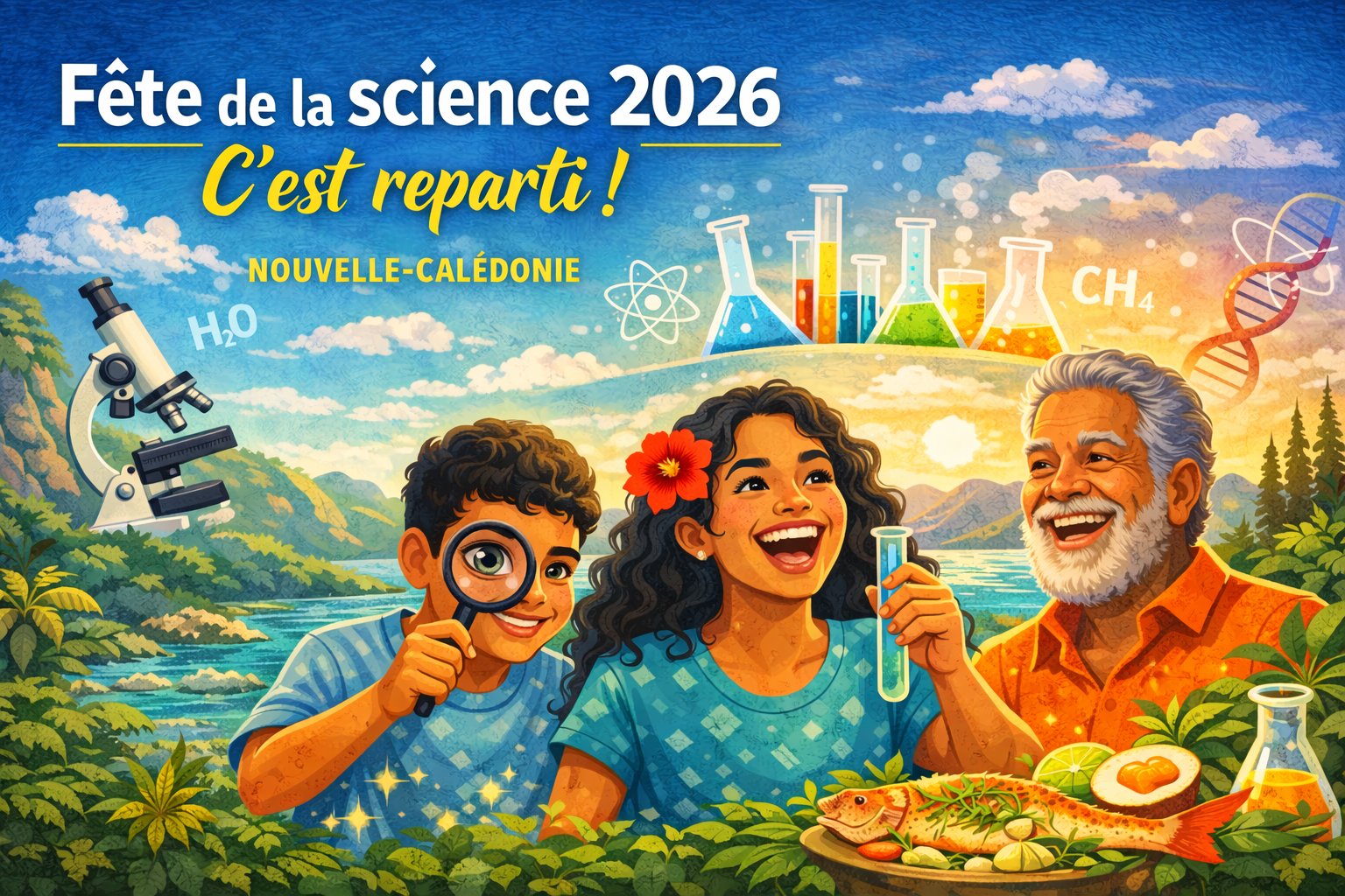Fête de la science 2026 - Nouvelle-Calédonie