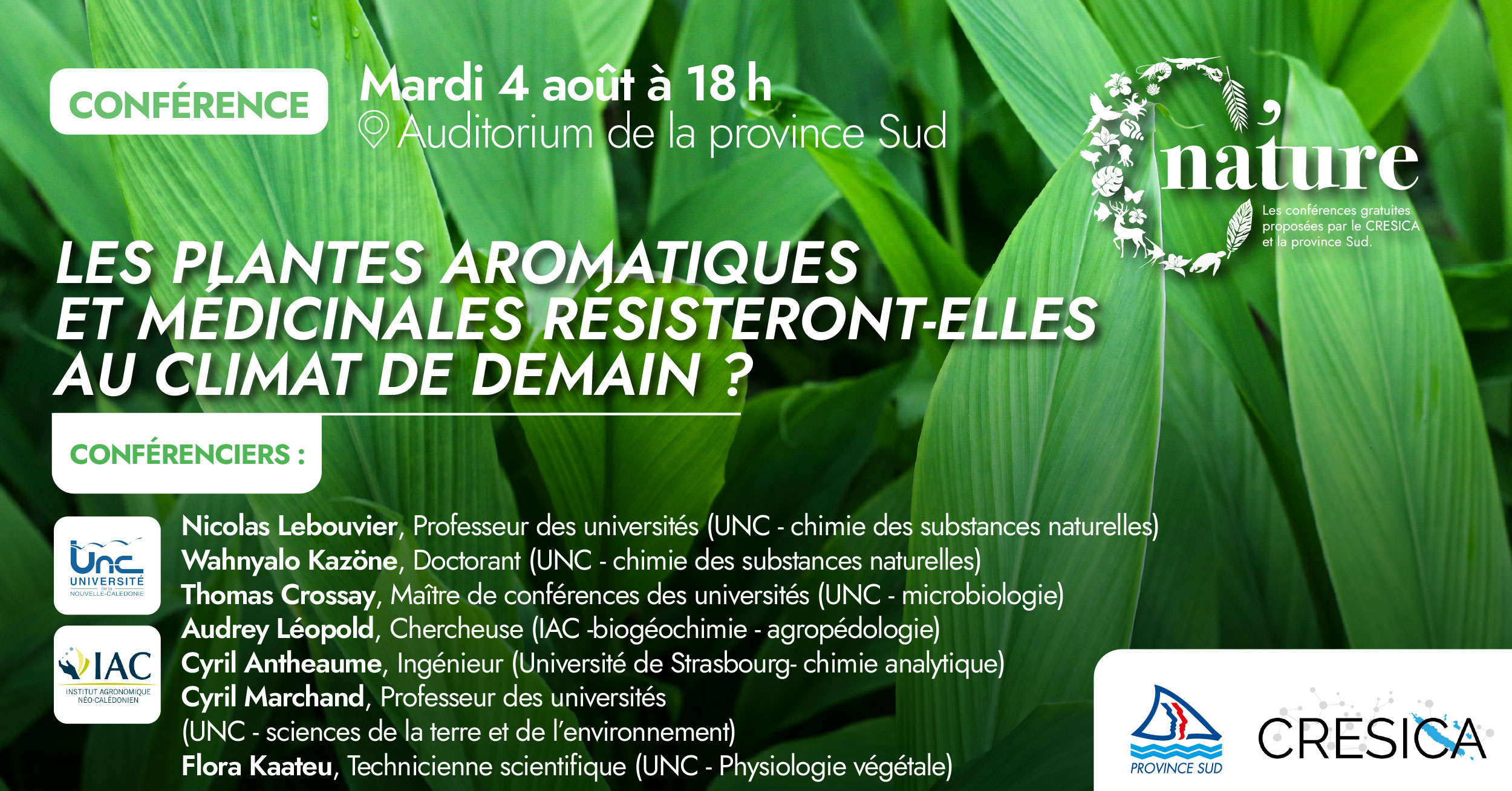Affiche conférence